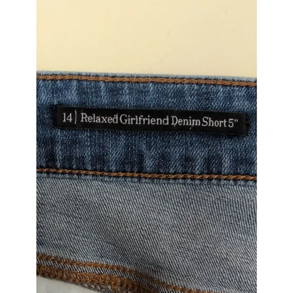 Talbots Relaxed Girlfriend Denim Short 5